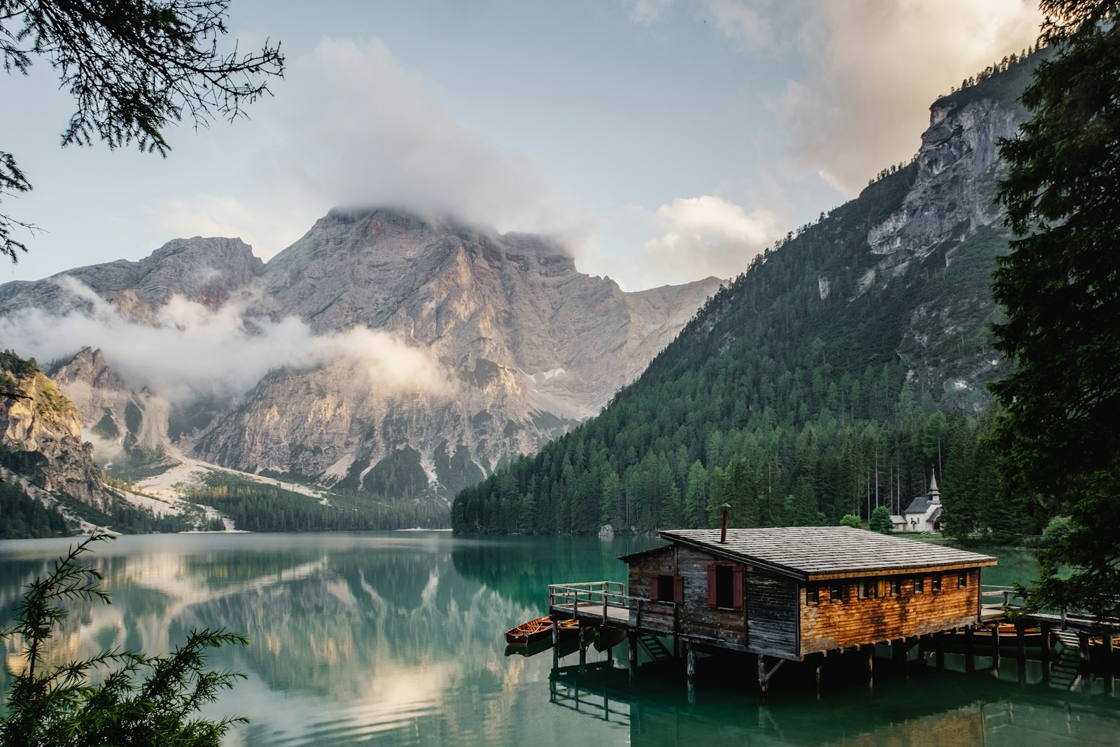 An alpine lake, a little reminder to get outside